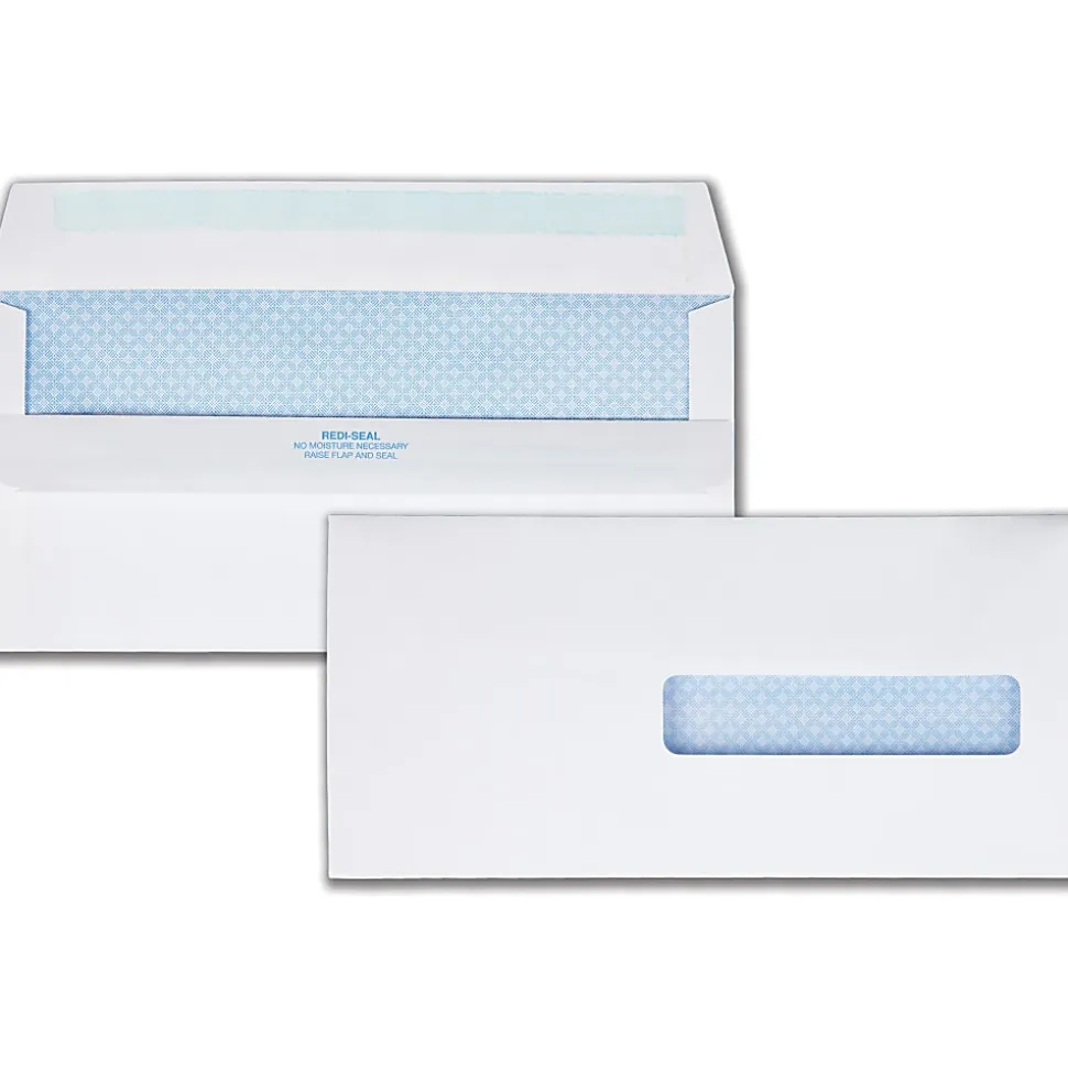 Quality Park® Medical Claim Business Envelopes With Self Seal, #10, 4/12" x 9 1/2", White, Box Of 500