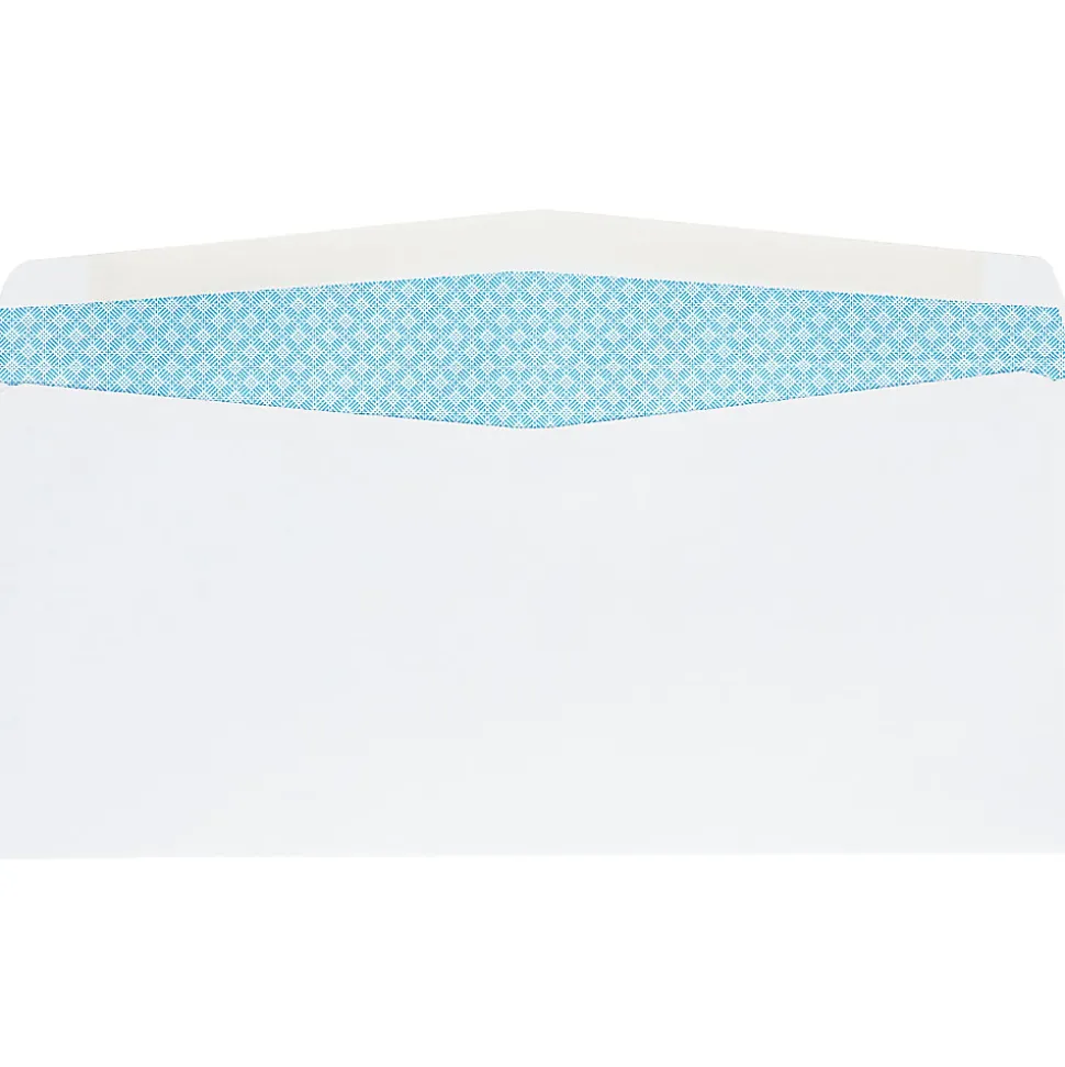 Quality Park® #10 Medical Claim Business Right Window Envelopes, Gummed Seal, White, Box Of 500