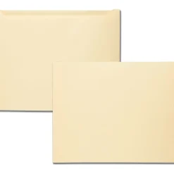 Quality Park® Paper File Jackets, 9 1/2" x 11 3/4", Cameo, Box Of 100