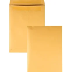 Quality Park® Redi-Seal™ Catalog Envelopes, 9" x 12", Kraft, Box Of 250