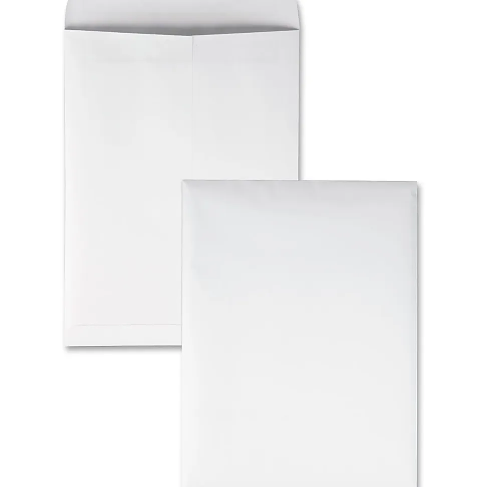 Quality Park® Redi-Seal® Catalog Envelopes, 9" x 12", Self-Sealing, White, Box Of 100