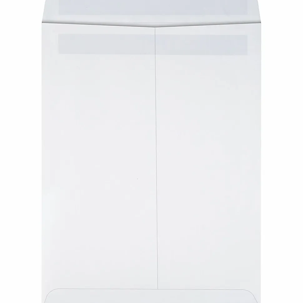 Quality Park® Redi-Seal® Catalog Envelopes, 9 1/2" x 12 1/2", Self-Sealing, White, Box Of 100