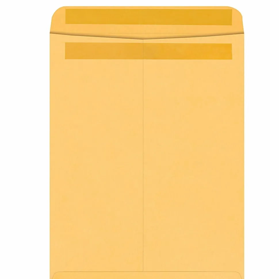 Quality Park® Redi-Seal™ Catalog Envelopes, 12" x 15 1/2", Self-Adhesive, Kraft, Box Of 100