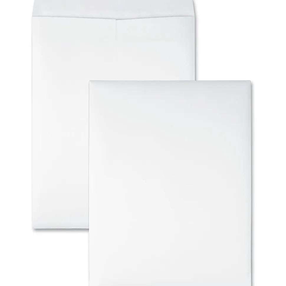 Quality Park® Redi-Seal® Catalog Envelopes, 10" x 13", Self-Sealing, White, Box Of 100