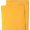 Quality Park® Redi-Strip™ Catalog Envelopes, 9" x 12", Self-Adhesive, Brown Kraft, Box Of 100