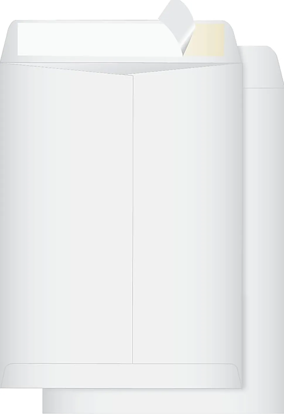 Quality Park® Redi-Strip™ Catalog Envelopes, 9" x 12", Self-Adhesive, White, Box Of 100