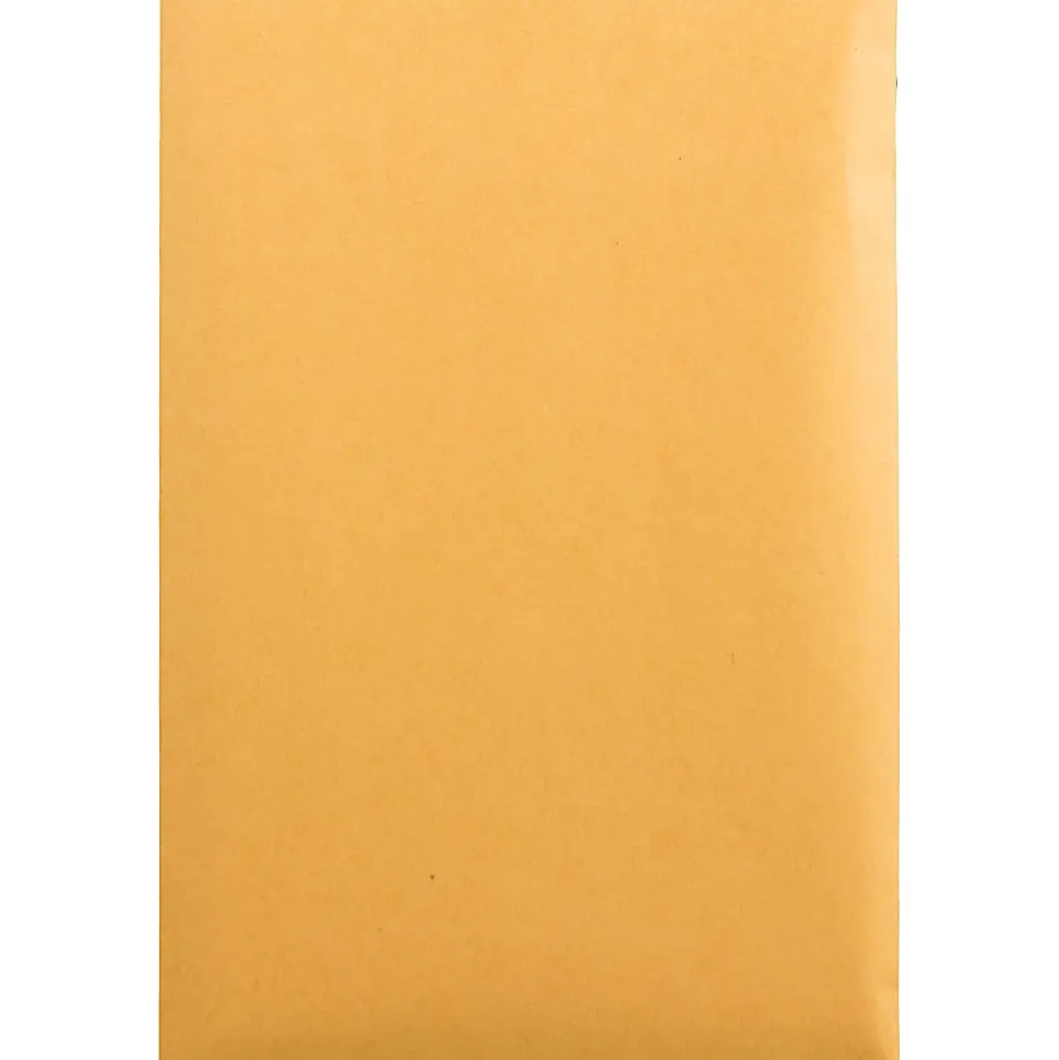 Quality Park® Redi-Strip™ Catalog Envelopes, 6" x 9", Self-Adhesive, Brown Kraft, Box Of 100