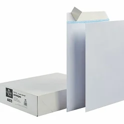 Quality Park Redi Strip Security Mailing Envelopes - Multipurpose - #13 1/2 - 10" Width x 13" Length - Peel Strip - White - 100 / Box