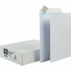 Quality Park Redi Strip Security Mailing Envelopes - Multipurpose - 9" Width x 12" Length - Peel Strip - White - 100 / Box
