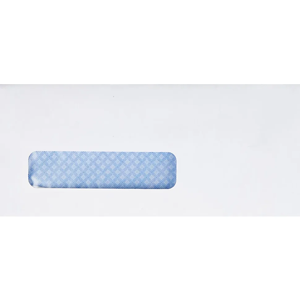 Quality Park® #8 Single Window Envelopes, Bottom Left Window, Gummed Seal, White, Box Of 500