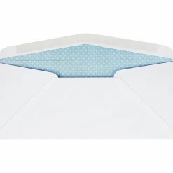 Quality Park® #10 Single Window Envelopes, Bottom Left, Gummed Seal, White, Box Of 500
