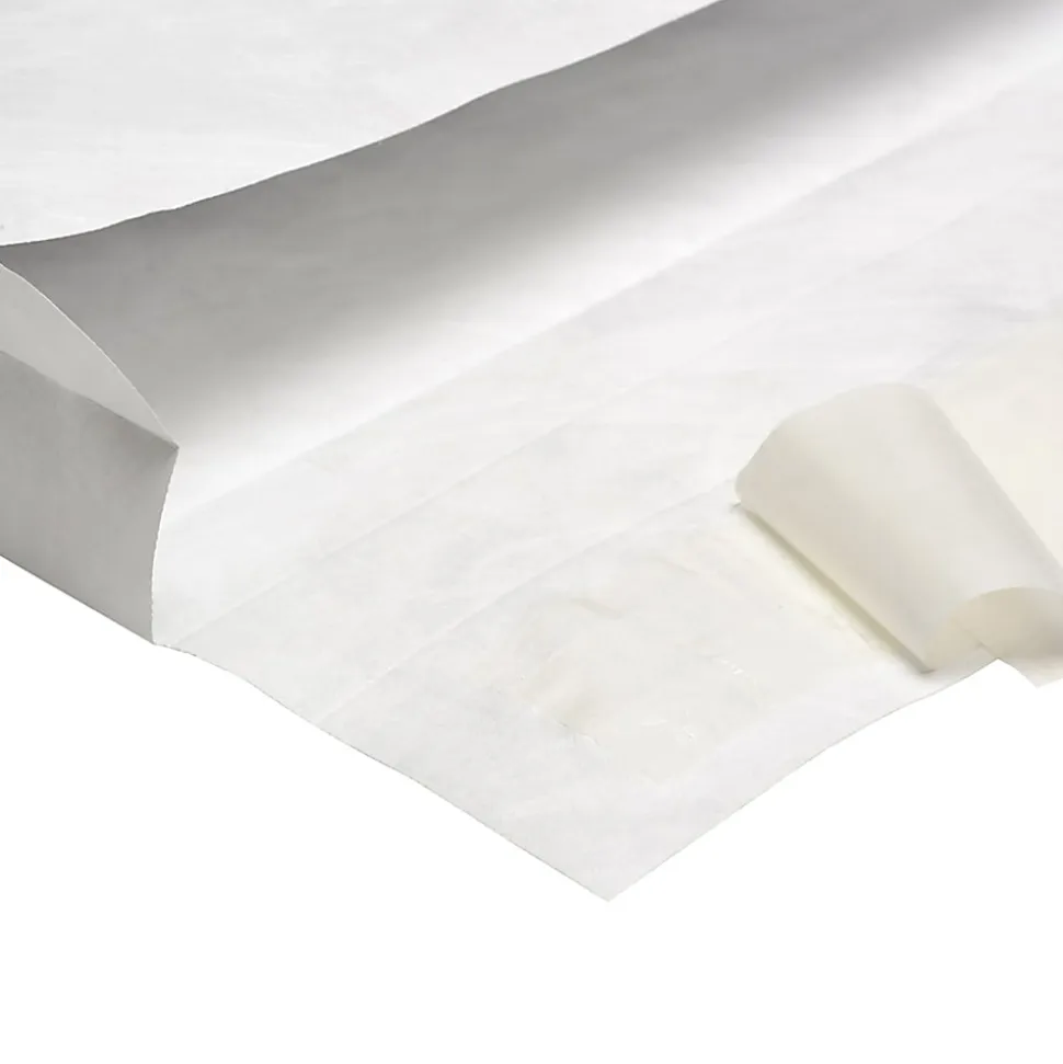 Quality Park® Survivor® Tyvek® Expansion Envelopes, Open Side, 12" x 16" x 4", Self-Adhesive, White, Box Of 50