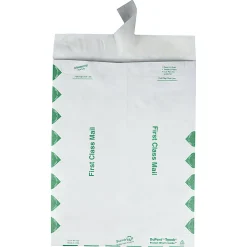 Quality Park® Tyvek® Envelopes, 9 1/2" x 12 1/2", First Class, Self-Adhesive, White, Box Of 100