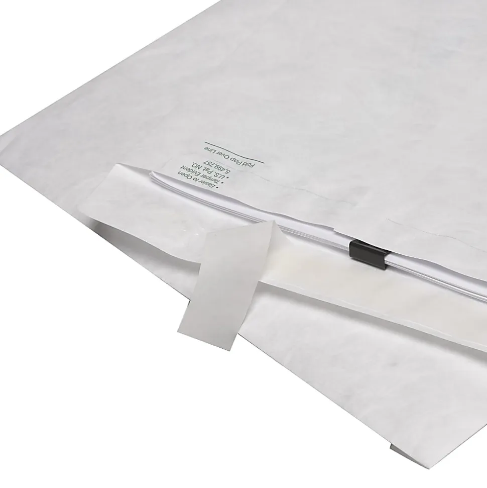 Quality Park® Tyvek® Envelopes, 10" x 13", White, Box Of 100