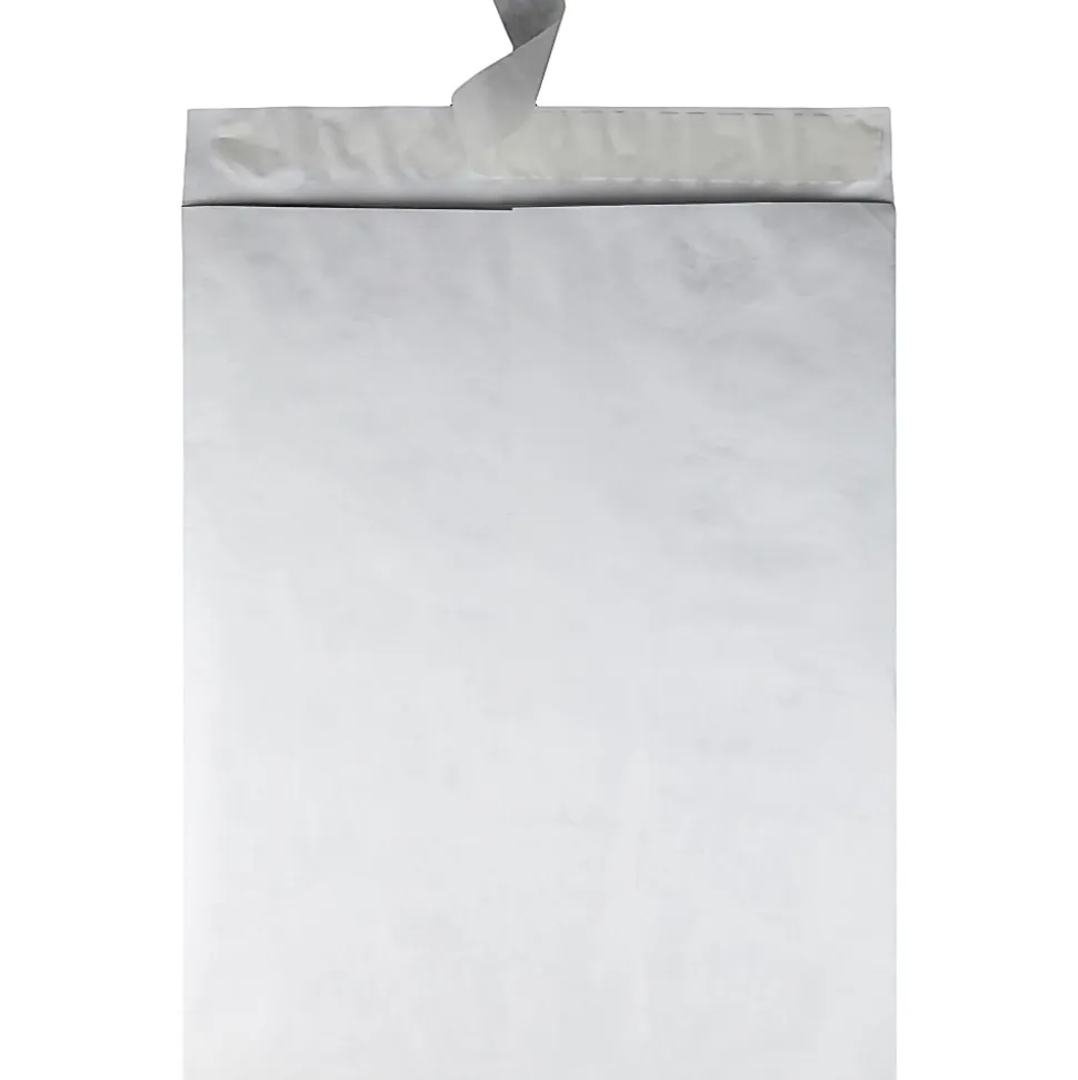 Quality Park® Tyvek® Envelopes, 18" x 23", Self-Adhesive, White, Box Of 25