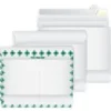 Quality Park® Tyvek® Grip-Seal® Expansion Envelopes, 10" x 15" x 2", Open Side, Self-Sealing, White, Box Of 100