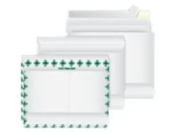 Quality Park® Tyvek® Grip-Seal® Expansion Envelopes, 10" x 15" x 2", Open Side, Self-Sealing, White, Box Of 100