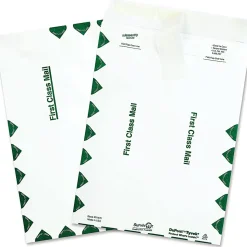 Quality Park® Tyvek® 9" x 12" Envelopes, Self-Adhesive, First Class, White, Box Of 100