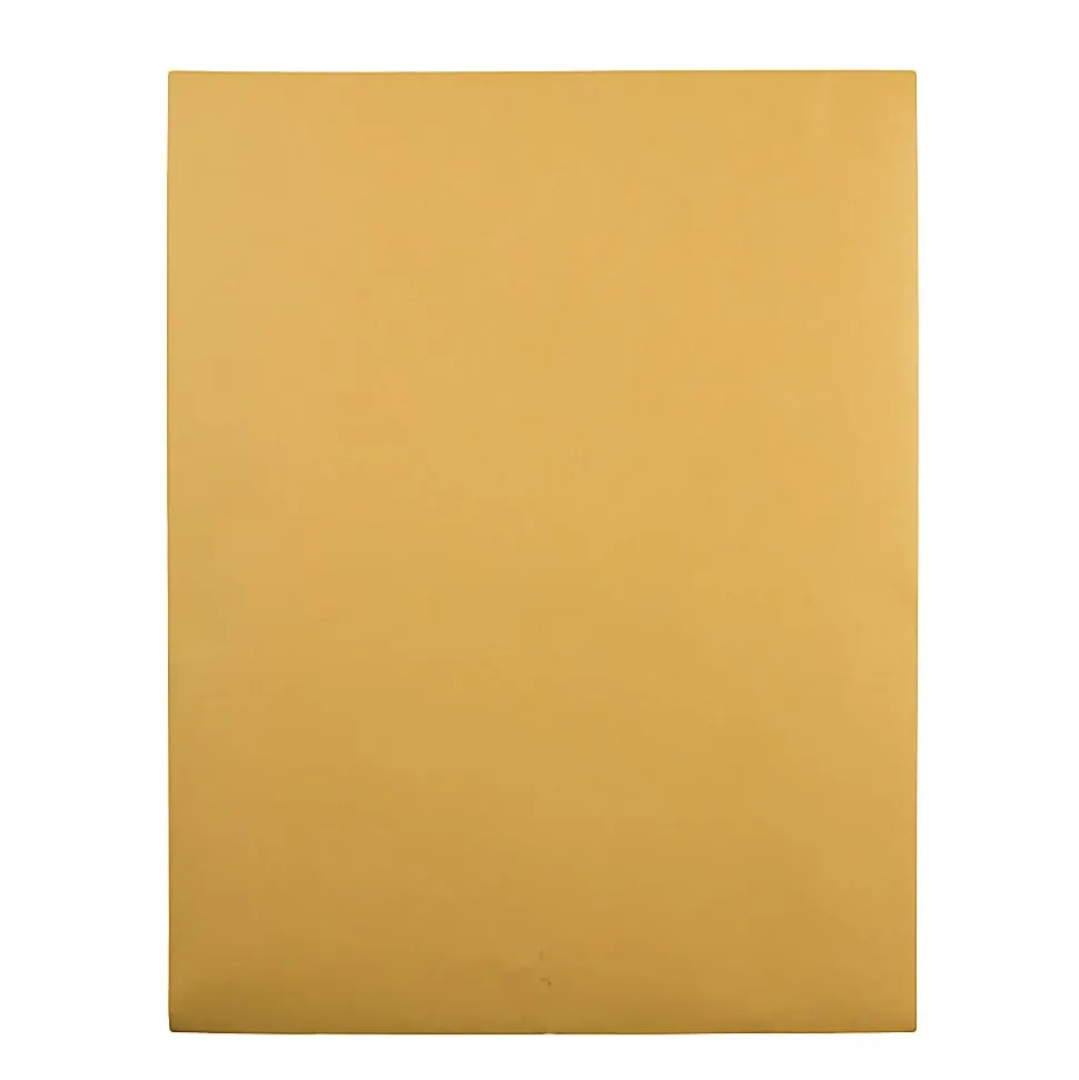 Quality Park® 12" x 15 1/2" Envelopes, Claps Closure, Brown, Box Of 100