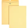 Quality Park 10 x 13 Heavy-Duty Clasp Envelopes - Clasp - #97 - 10" Width x 13" Length - Clasp/Gummed Flap - Manila - 100 / Box