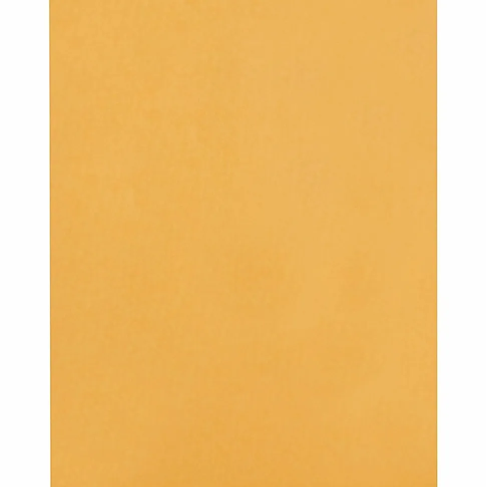 Quality Park 9 1/2" x 12 1/2" Manila Envelopes, 28 Lb, Gummed Closure Kraft Brown, Box Of 100
