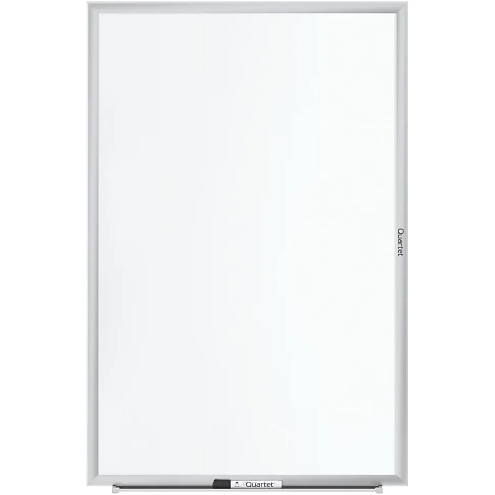 Quartet® Classic Magnetic Dry-Erase Whiteboard, 72" x 48", Aluminum Frame With Silver Finish