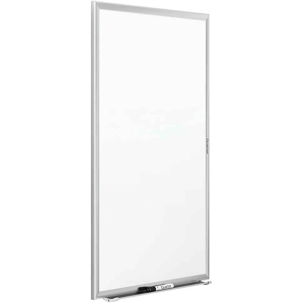 Quartet® Classic Magnetic Dry-Erase Whiteboard, 60" x 36", Aluminum Frame With Silver Finish