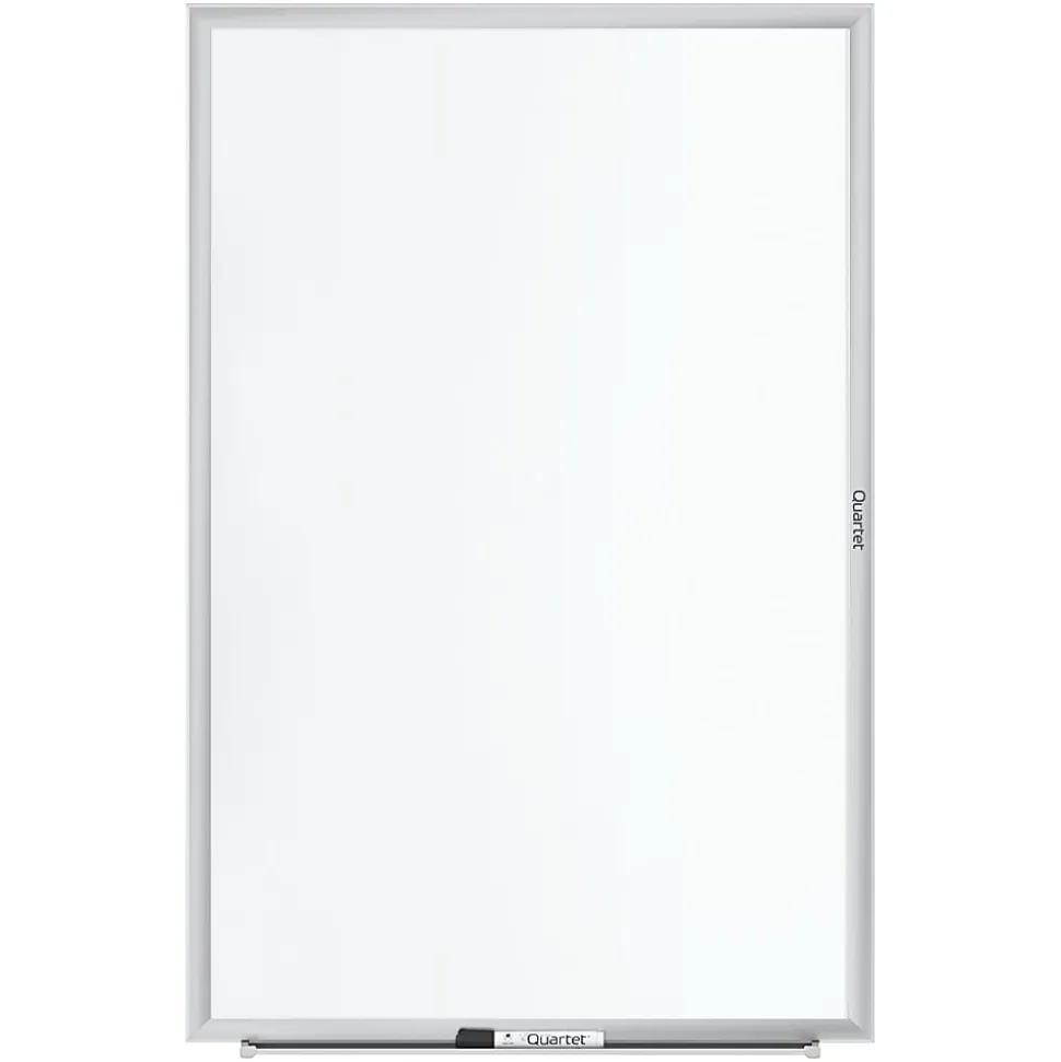 Quartet® Classic Magnetic Dry-Erase Whiteboard, 60" x 36", Aluminum Frame With Silver Finish
