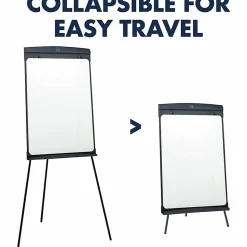 Quartet® Contemporary Tripod StyleDry-Erase Whiteboard Easel, 27