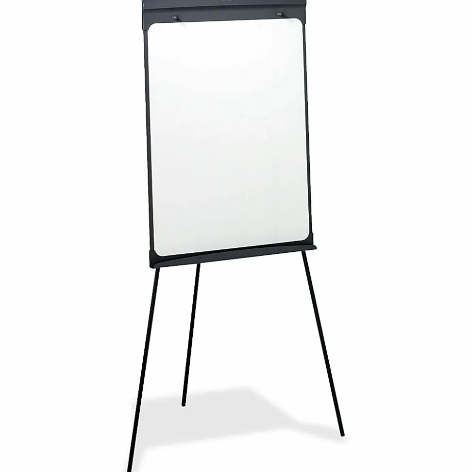 Quartet® Contemporary Tripod StyleDry-Erase Whiteboard Easel, 27" x 35", Metal Frame With Black Finish