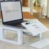 Quartet® Dry-Erase Board Desktop Monitor Riser, 4-3/8”H x 12-3/4”W x 16-3/8”D, White