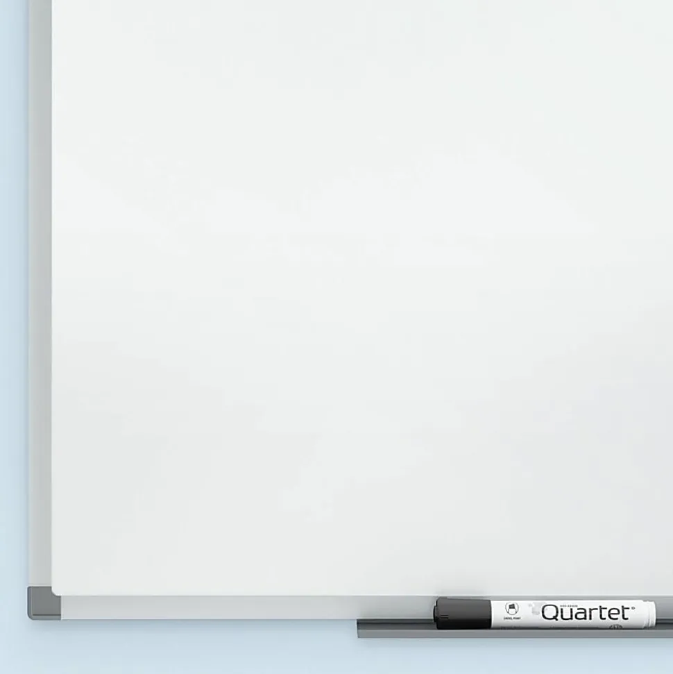 Quartet® DuraMax® Magnetic Dry-Erase Whiteboard, 48" x 36", Aluminum Frame With Silver Finish