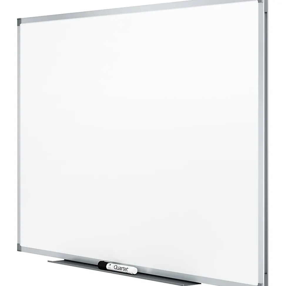 Quartet® DuraMax® Magnetic Dry-Erase Whiteboard, 48" x 36", Aluminum Frame With Silver Finish