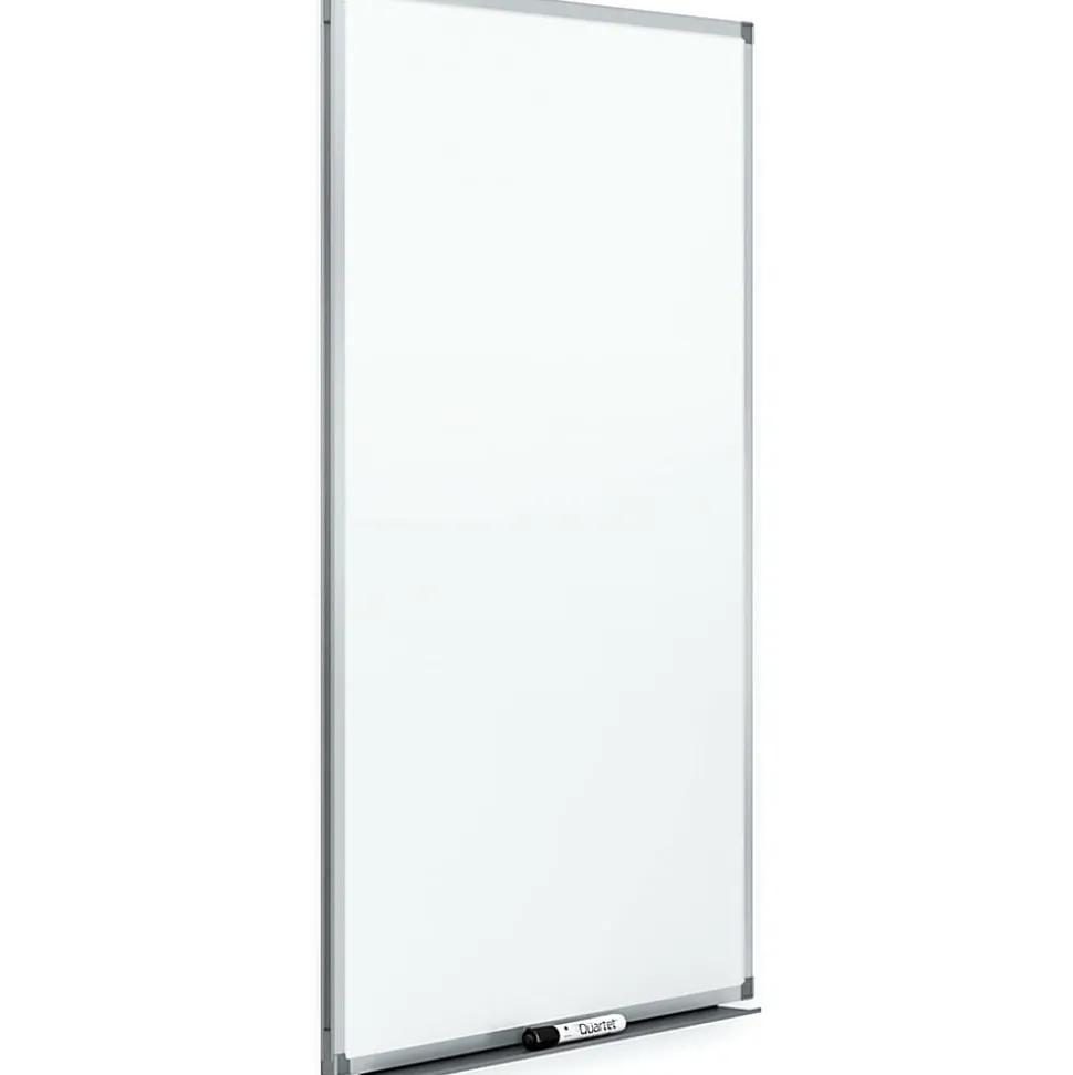Quartet® DuraMax® Magnetic Dry-Erase Whiteboard, 48" x 36", Aluminum Frame With Silver Finish