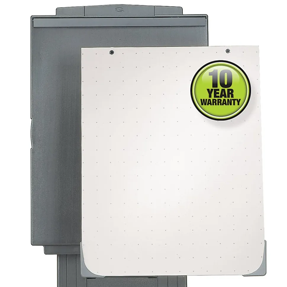 Quartet® Duramax® Total Erase™ Add On Non-Magnetic Dry-Erase Whiteboard, 42" x 24", Metal Frame With White Finish