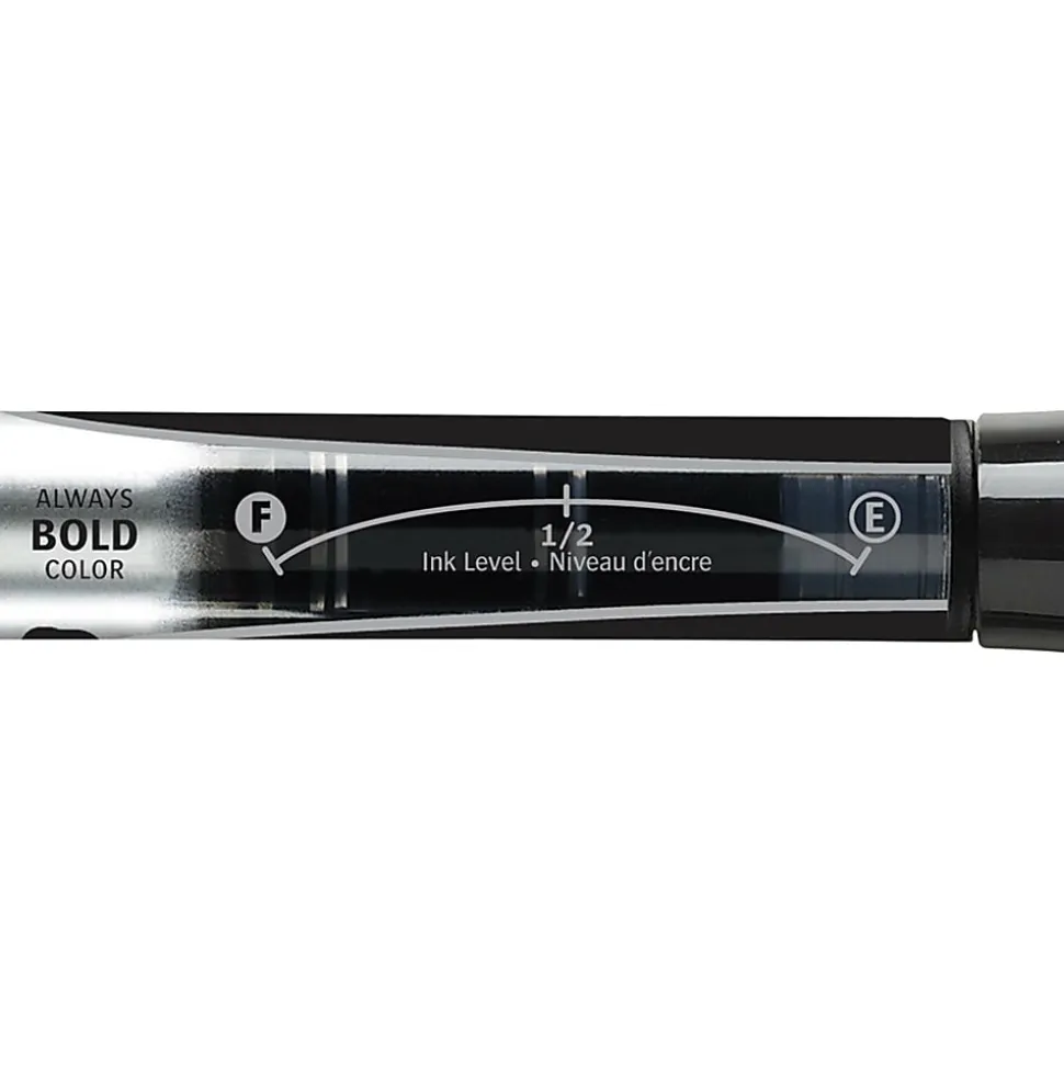Quartet® EnduraGlide® Dry-Erase Markers, Chisel, Black, Pack Of 12