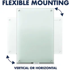 Quartet Infinity® Glass Unframed Non-Magnetic Dry-Erase Whiteboard, 96