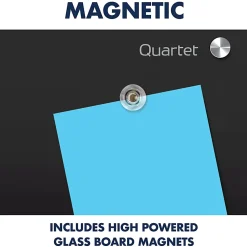 Quartet Infinity® Magnetic Glass Marker Unframed Whiteboard, 96