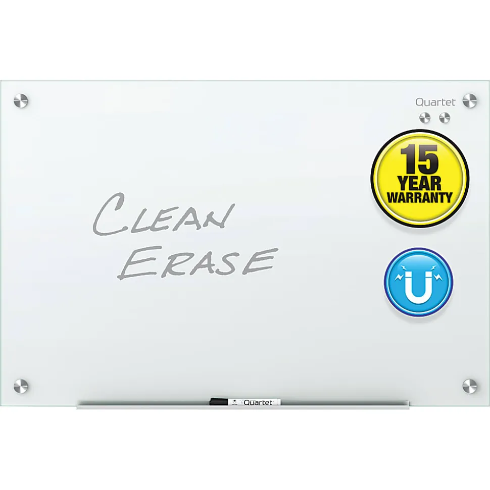 Quartet Infinity® Magnetic Unframed Dry-Erase Whiteboard, 36" x 48", White