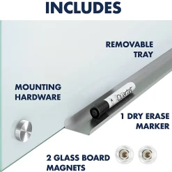 Quartet Infinity® Magnetic Unframed Dry-Erase Whiteboard, 36