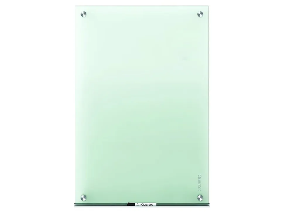 Quartet Infinity® Tempered Glass Unframed Non-Magnetic Dry-Erase Whiteboard, 72" x 48", Frosted