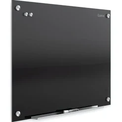 Quartet Infinity® Tempered Glass Unframed Non-Magnetic Dry-Erase Whiteboard Magnetic Glass Marker Unframed Whiteboard, 36