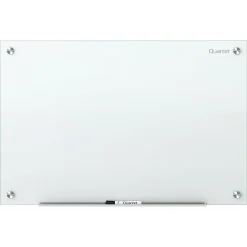 Quartet® Infinity™ Unframed Glass Non-Magnetic Dry-Erase Whiteboard, 96" x 48", White