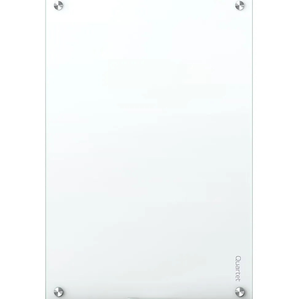 Quartet Infinity® Unframed Glass Non-Magnetic Dry-Erase Whiteboard, 72" x 48", White