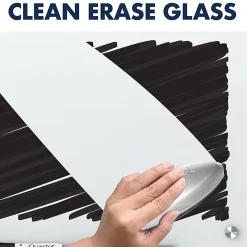 Quartet Infinity® Unframed Glass Non-Magnetic Dry-Erase Whiteboard, 72