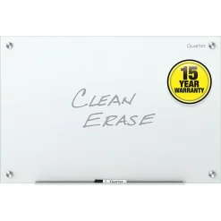 Quartet Infinity® Unframed Glass Non-Magnetic Dry-Erase Whiteboard, 72