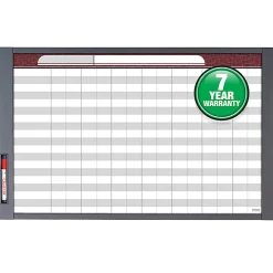 Quartet® InView™ Custom Dry-Erase Whiteboard, 37 1/2