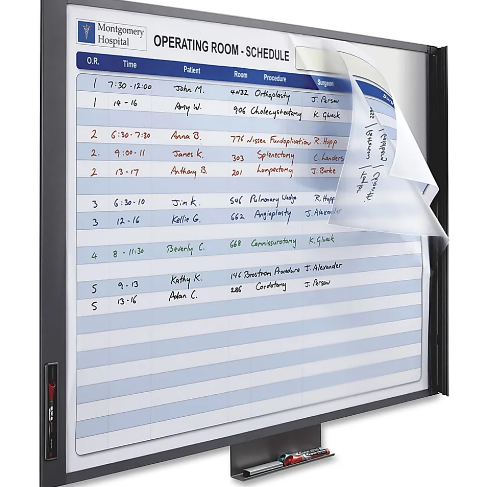Quartet® InView™ Custom Dry-Erase Whiteboard, 37 1/2" x 23", Aluminum Frame With Gray Graphite Finish
