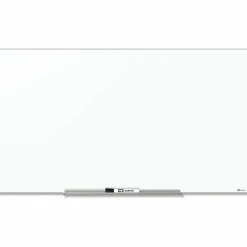 Quartet® InvisaMount™ Magnetic Unframed Dry-Erase Whiteboard, 85" x 48", White