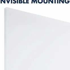 Quartet InvisaMount Vertical Glass Dry-Erase Board - 28x50 - 50